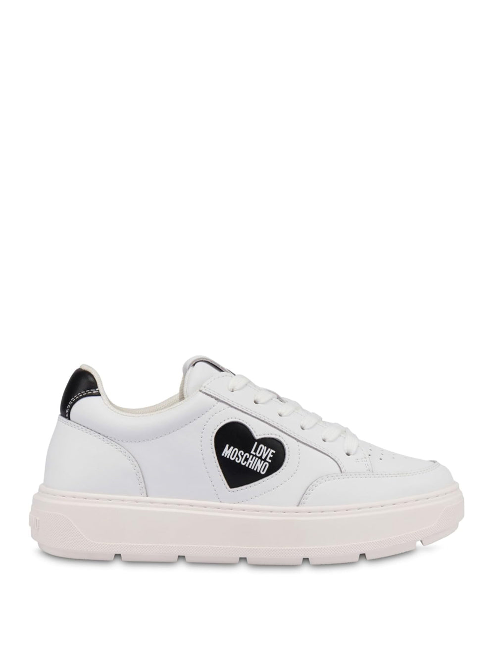 MOSCHINO Sneakers platform Donna - Bianco modello JA15154G1M