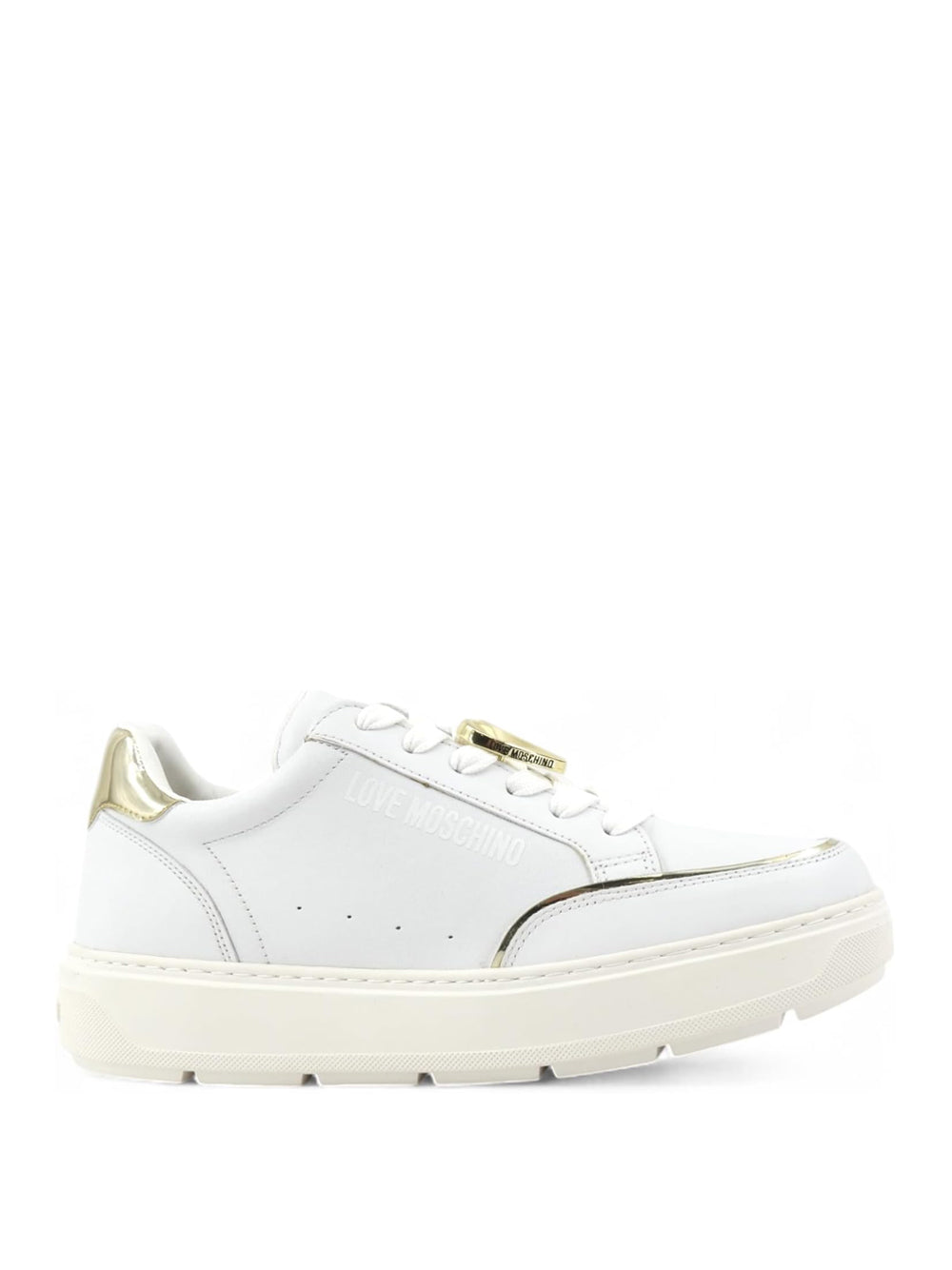 MOSCHINO Sneakers platform Donna - Bianco modello JA15214G1M