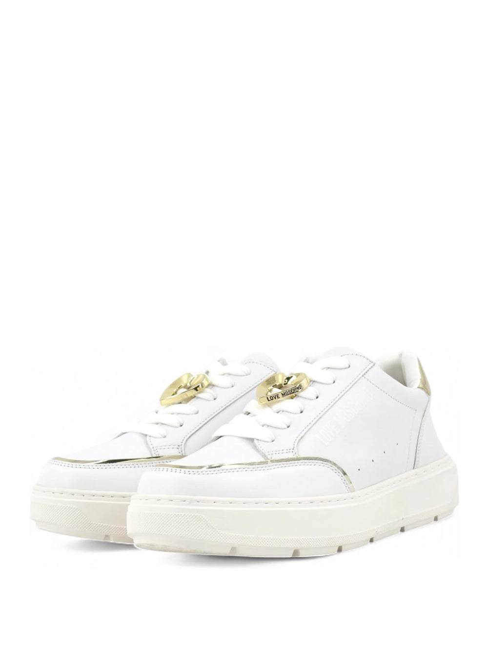 MOSCHINO Sneakers platform Donna - Bianco modello JA15214G1M