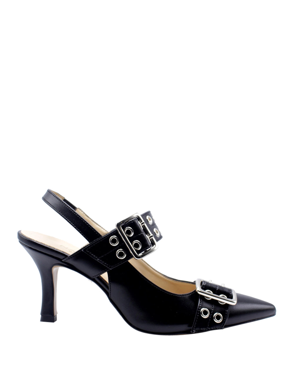 NACREE Decollete sling back Donna - Nero modello 2164M114