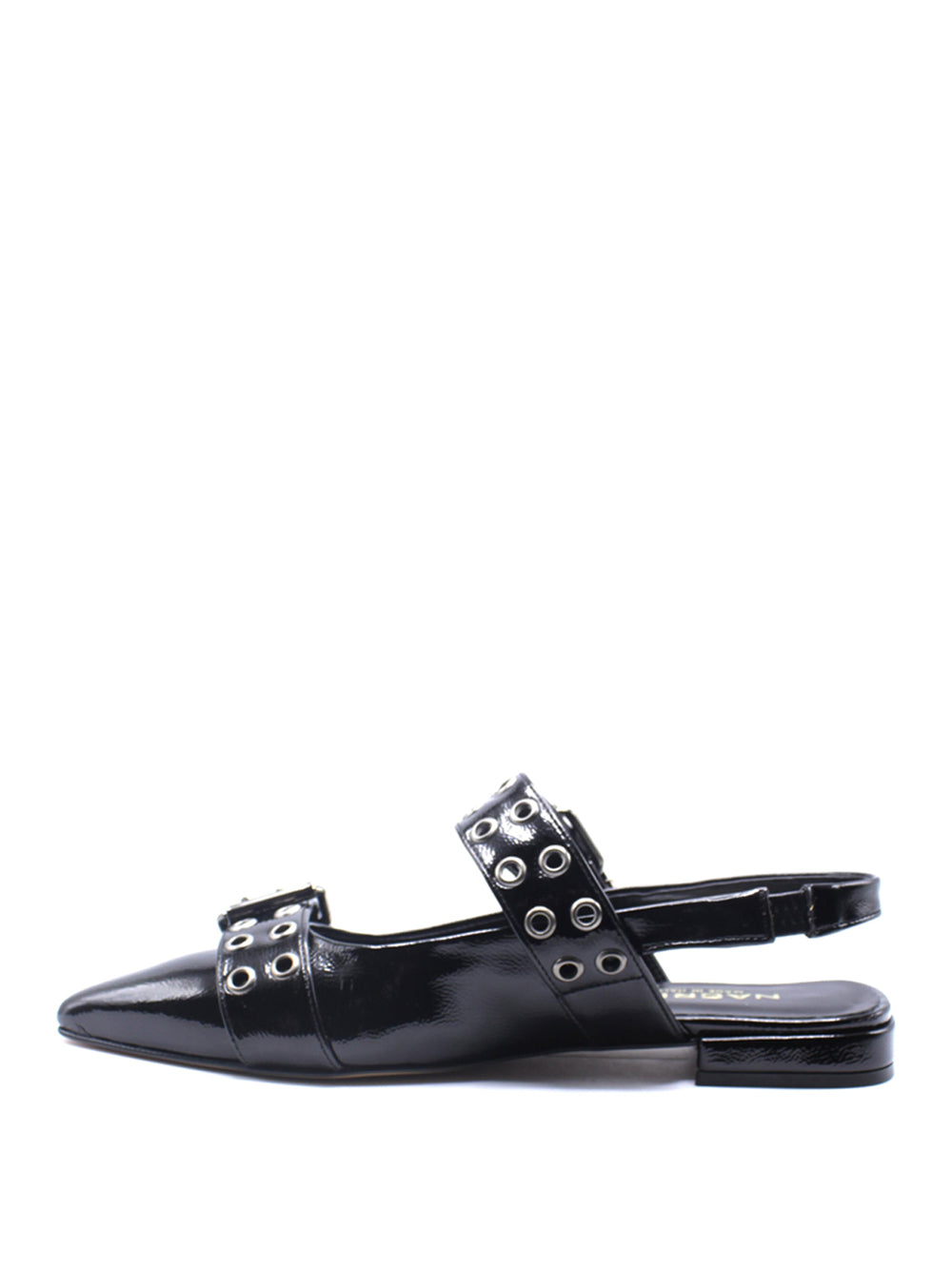 NACREE Ballerine sling back Donna - Nero modello 411A093