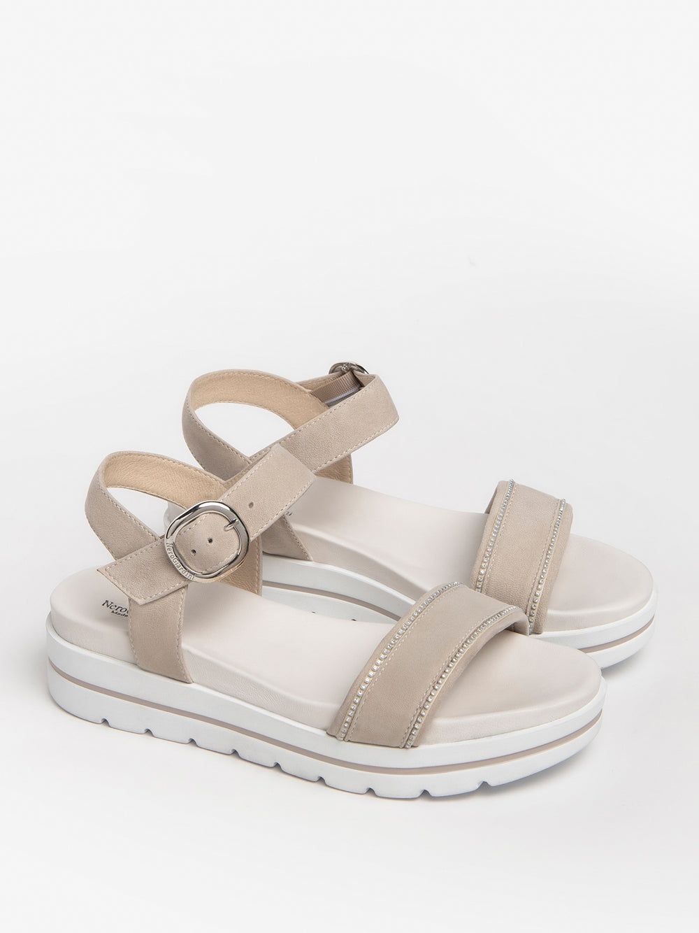 NERO GIARDINI Sandali platform Donna - Bianco modello E307813D