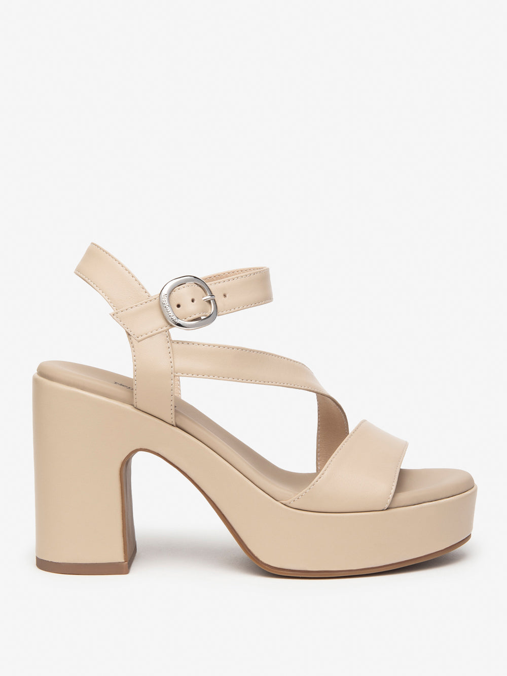 NERO GIARDINI Sandali con plateau Donna - Bianco modello E410400D