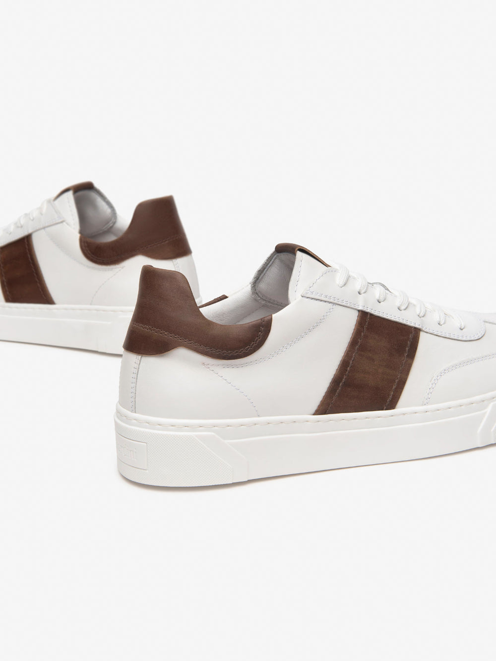 NERO GIARDINI Sneakers plantare estraibile Uomo - Bianco modello E500690U