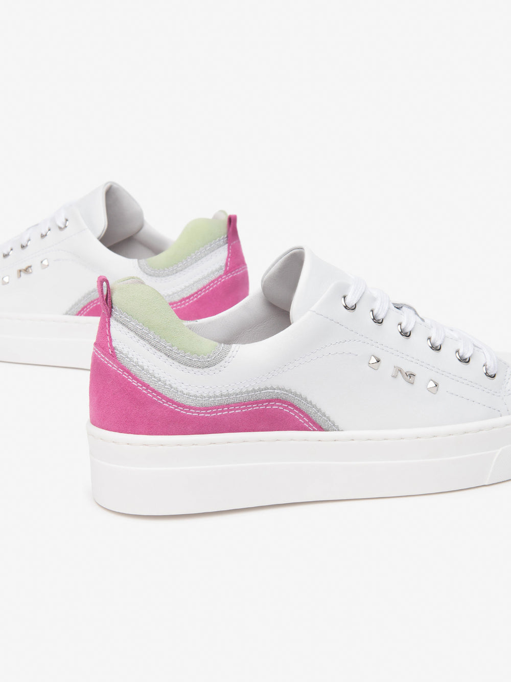 NERO GIARDINI Sneakers platform Donna - Bianco modello E513011D