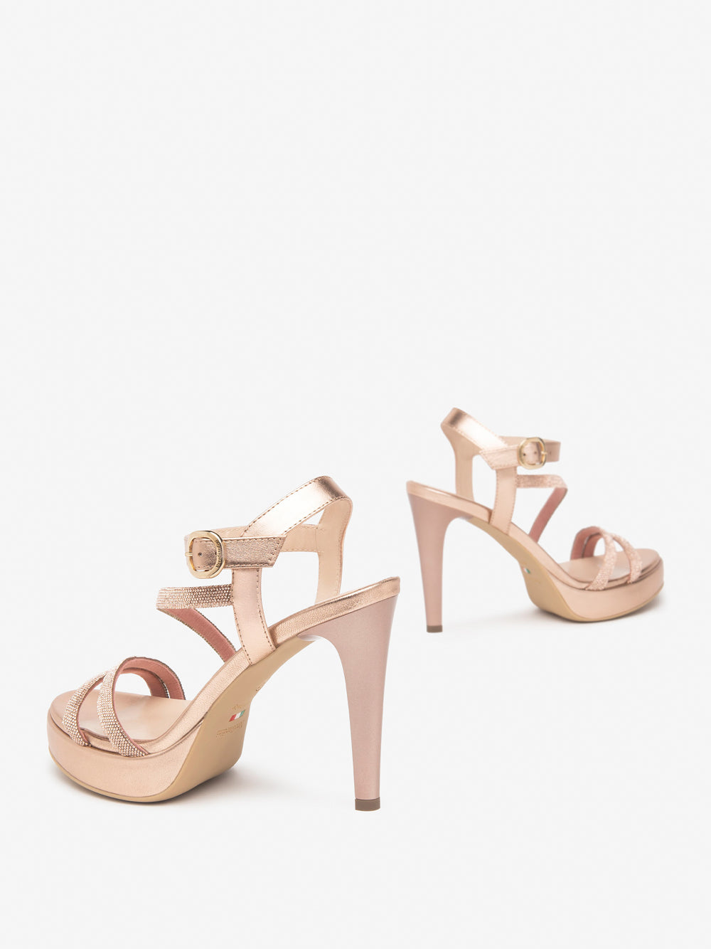 NERO GIARDINI Sandali con plateau Donna - Rosa modello E513150DE