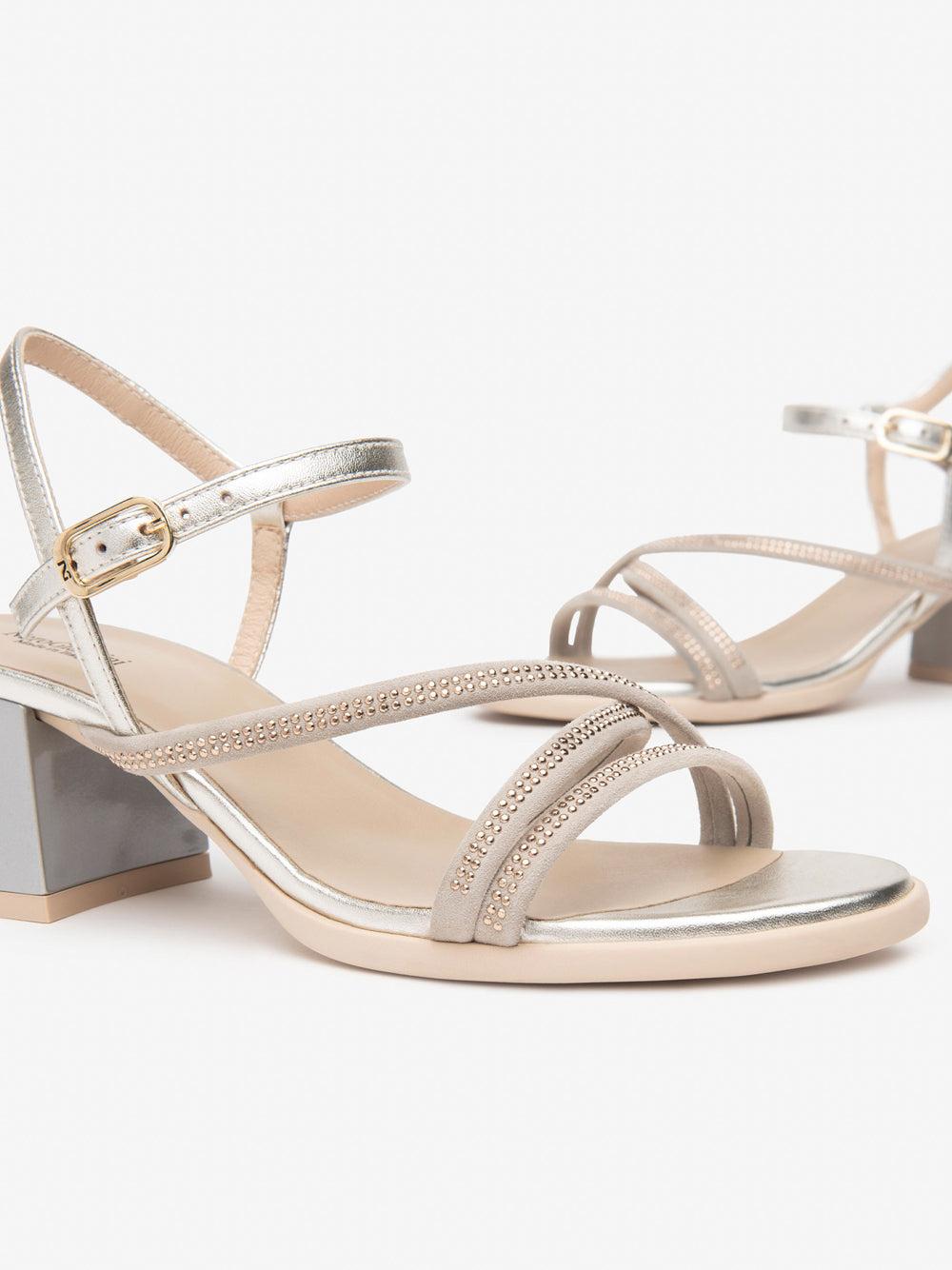 NERO GIARDINI Sandali con tacco Donna - Beige modello E513261D