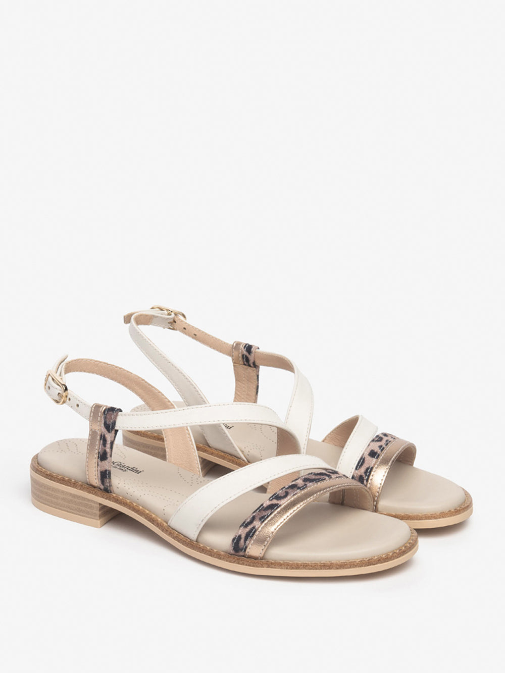 NERO GIARDINI Sandali Donna - Bianco modello E513418D