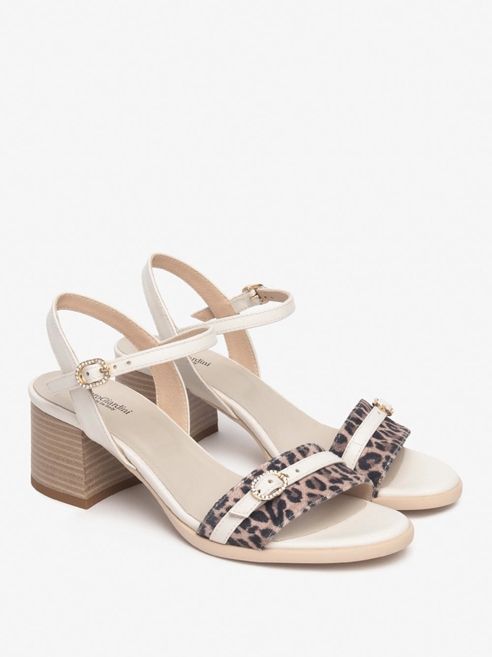 NERO GIARDINI Sandali con tacco Donna - Bianco modello E513436D