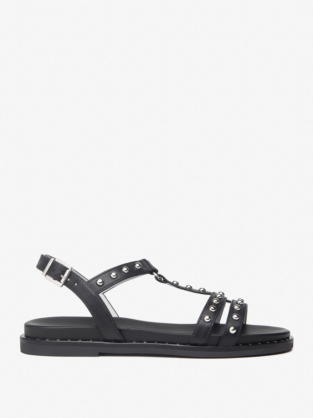 NERO GIARDINI Sandali con borchie Donna - Nero modello E513480D