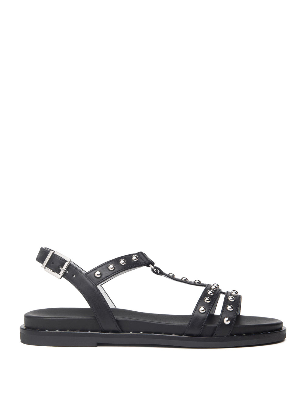 NERO GIARDINI Sandali con borchie Donna - Nero modello E513480D