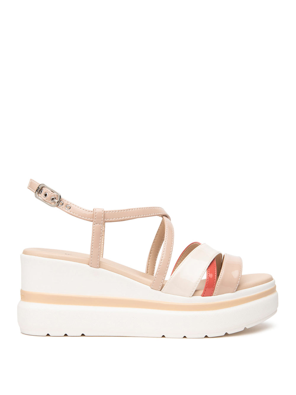 NERO GIARDINI Sandali con zeppa Donna - Beige modello E513511D