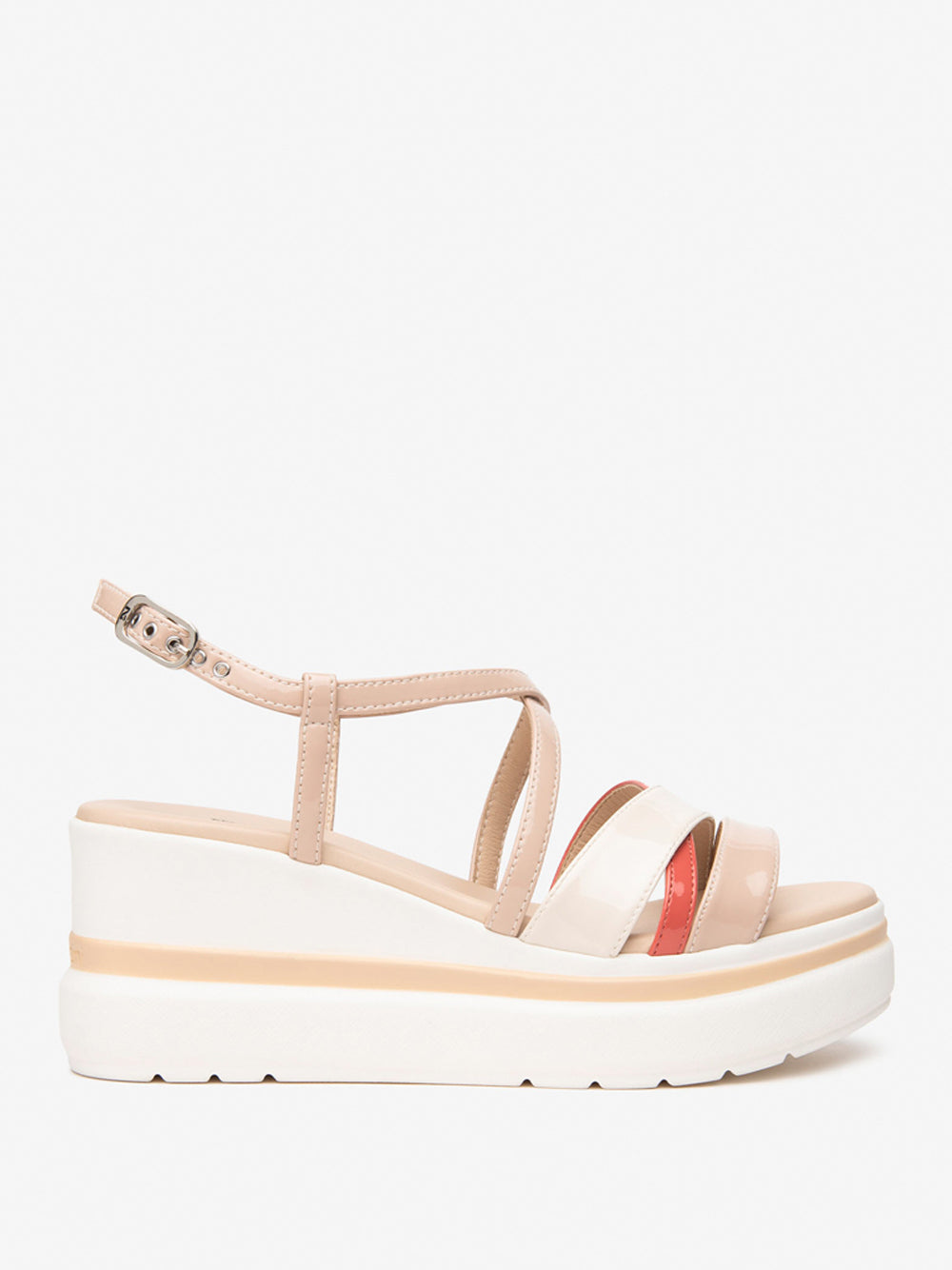 NERO GIARDINI Sandali con zeppa Donna - Beige modello E513511D