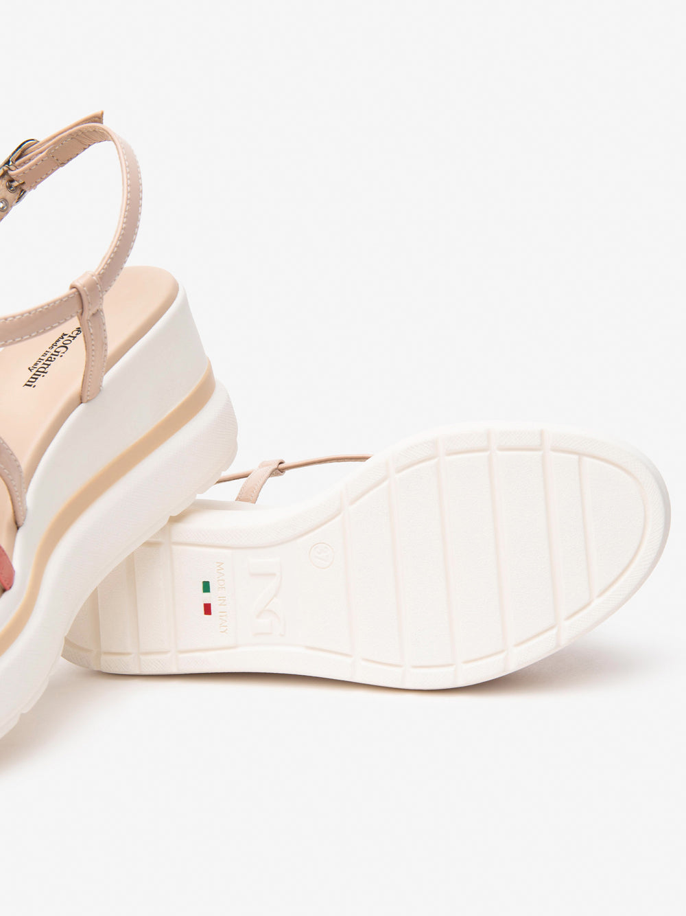 NERO GIARDINI Sandali con zeppa Donna - Beige modello E513511D