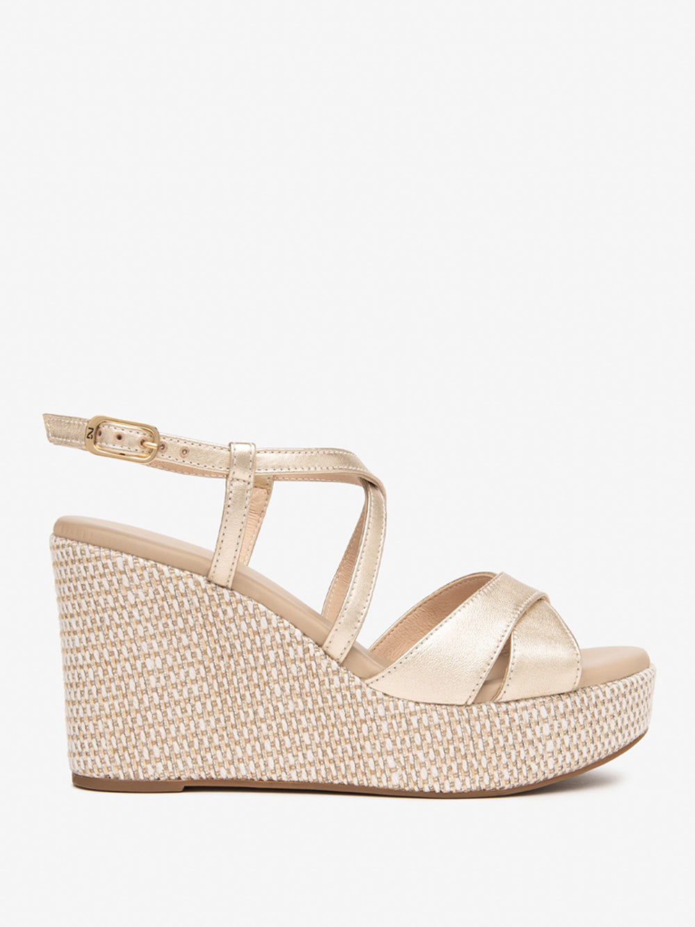NERO GIARDINI Sandali con zeppa Donna - Beige modello E513571D