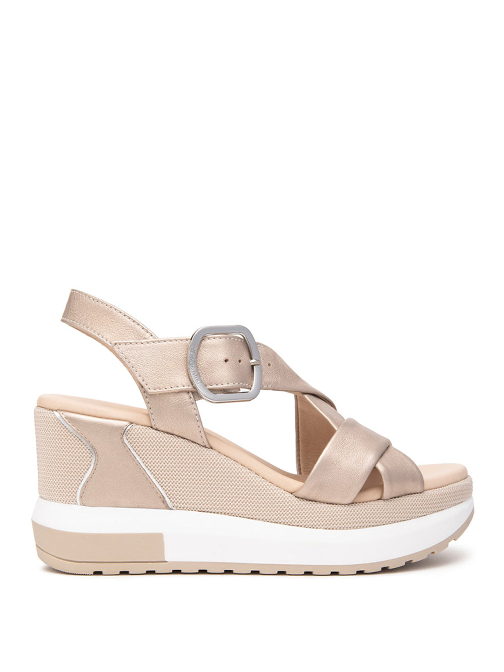 NERO GIARDINI Sandali con zeppa Donna - Beige modello E513605D