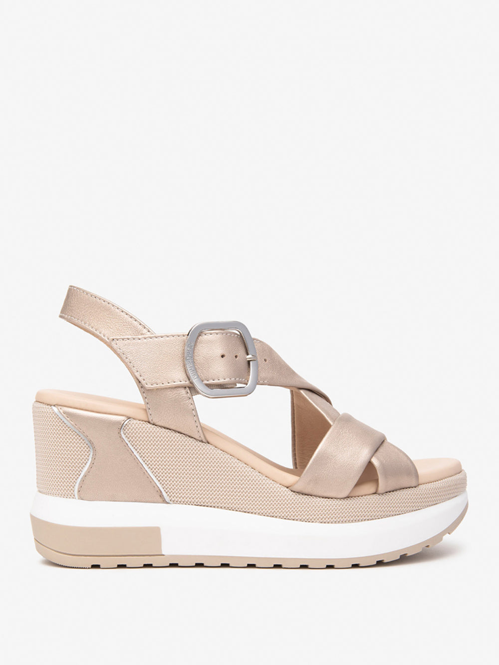 NERO GIARDINI Sandali con zeppa Donna - Beige modello E513605D