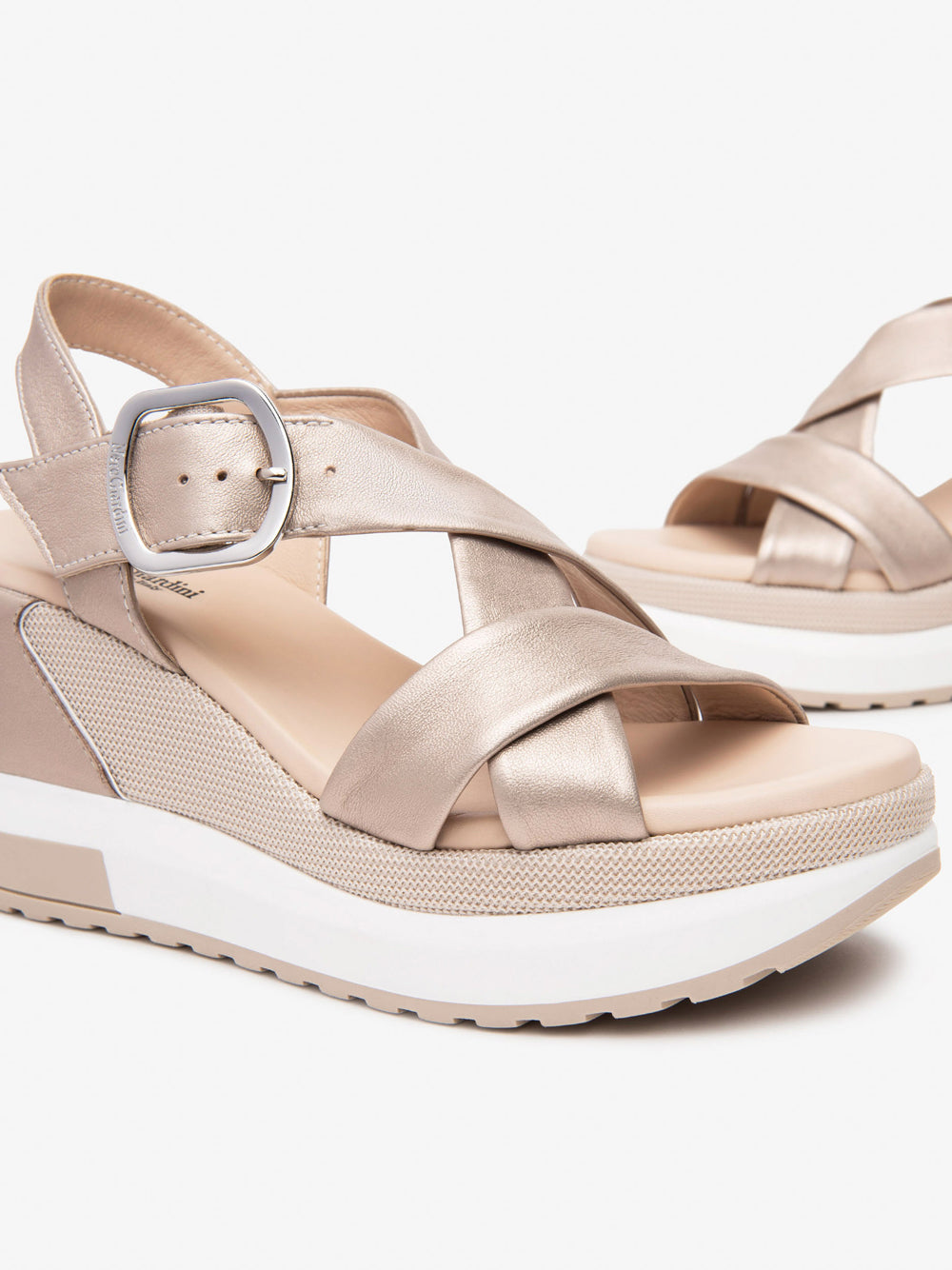 NERO GIARDINI Sandali con zeppa Donna - Beige modello E513605D