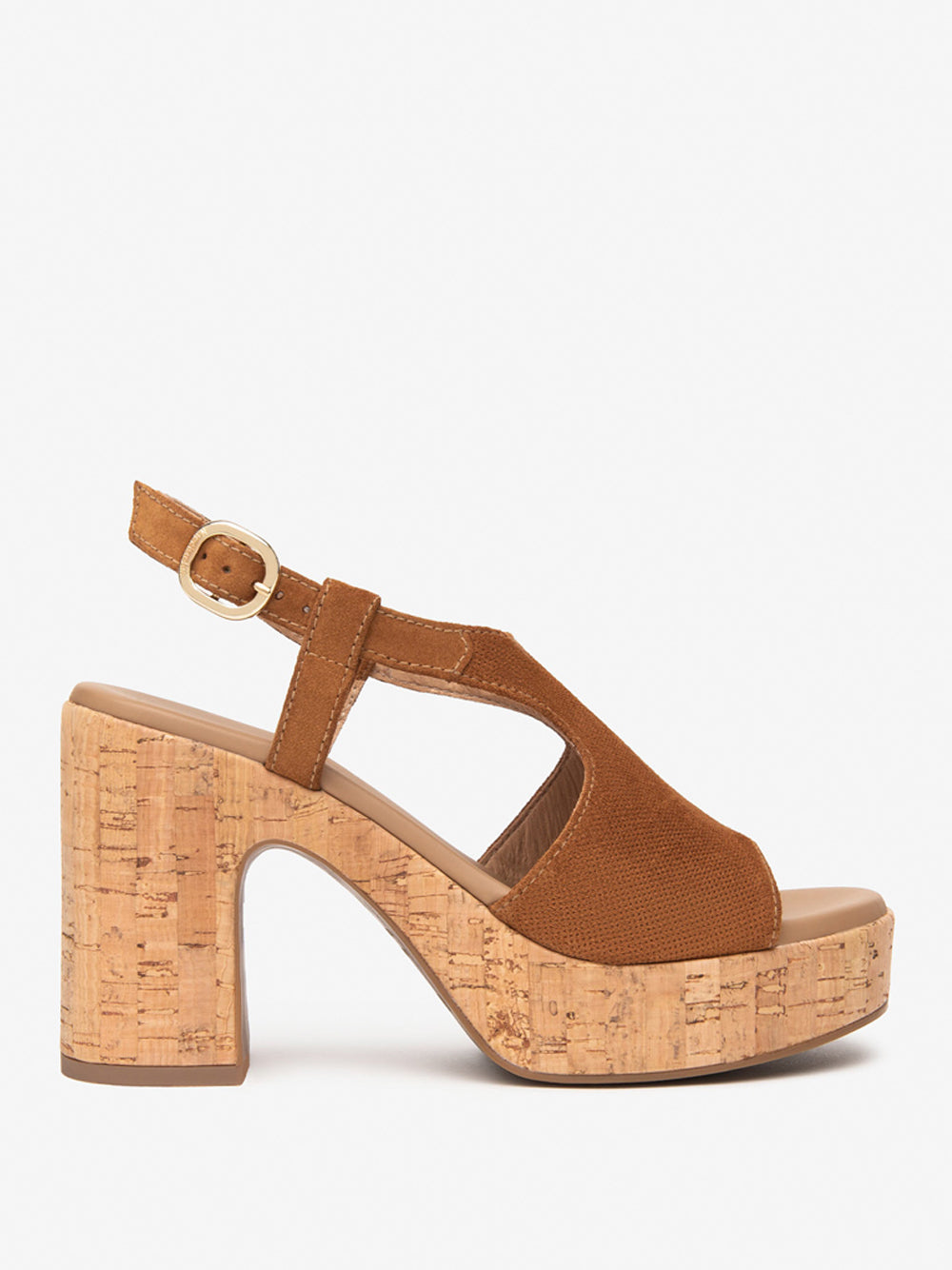 NERO GIARDINI Sandali con plateau Donna - Beige modello E513621D