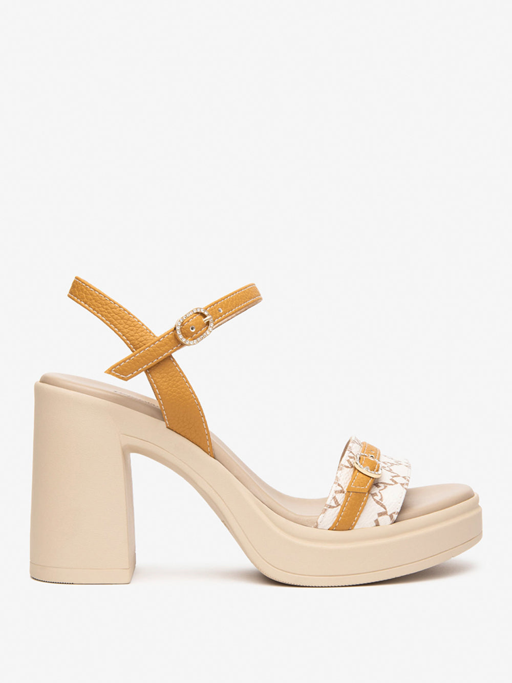 NERO GIARDINI Sandali con plateau Donna - Beige modello E513663D