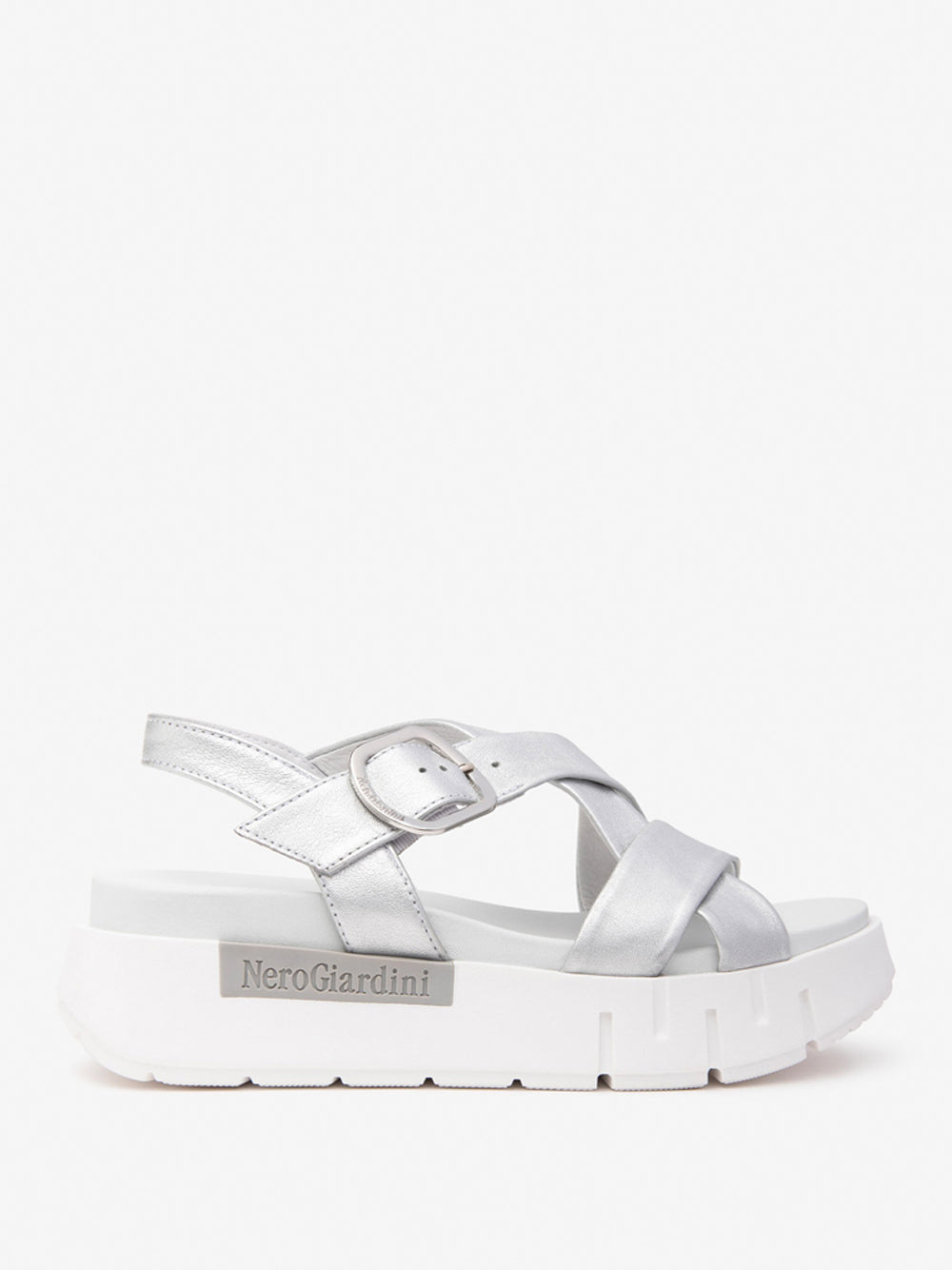 NERO GIARDINI Sandali platform Donna - Beige modello E513697D