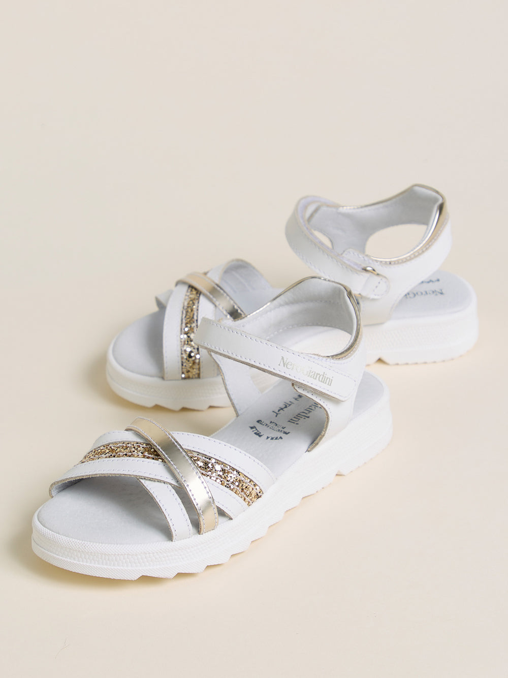 NERO GIARDINI JUNIOR Sandali Bambino - Bianco modello E533322F