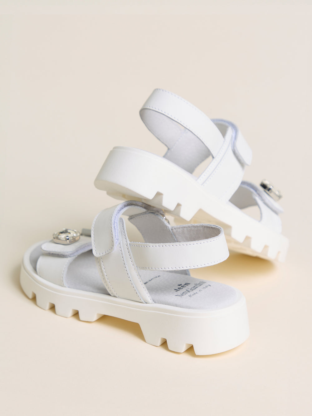 NERO GIARDINI JUNIOR Sandali Bambino - Bianco modello E533353F