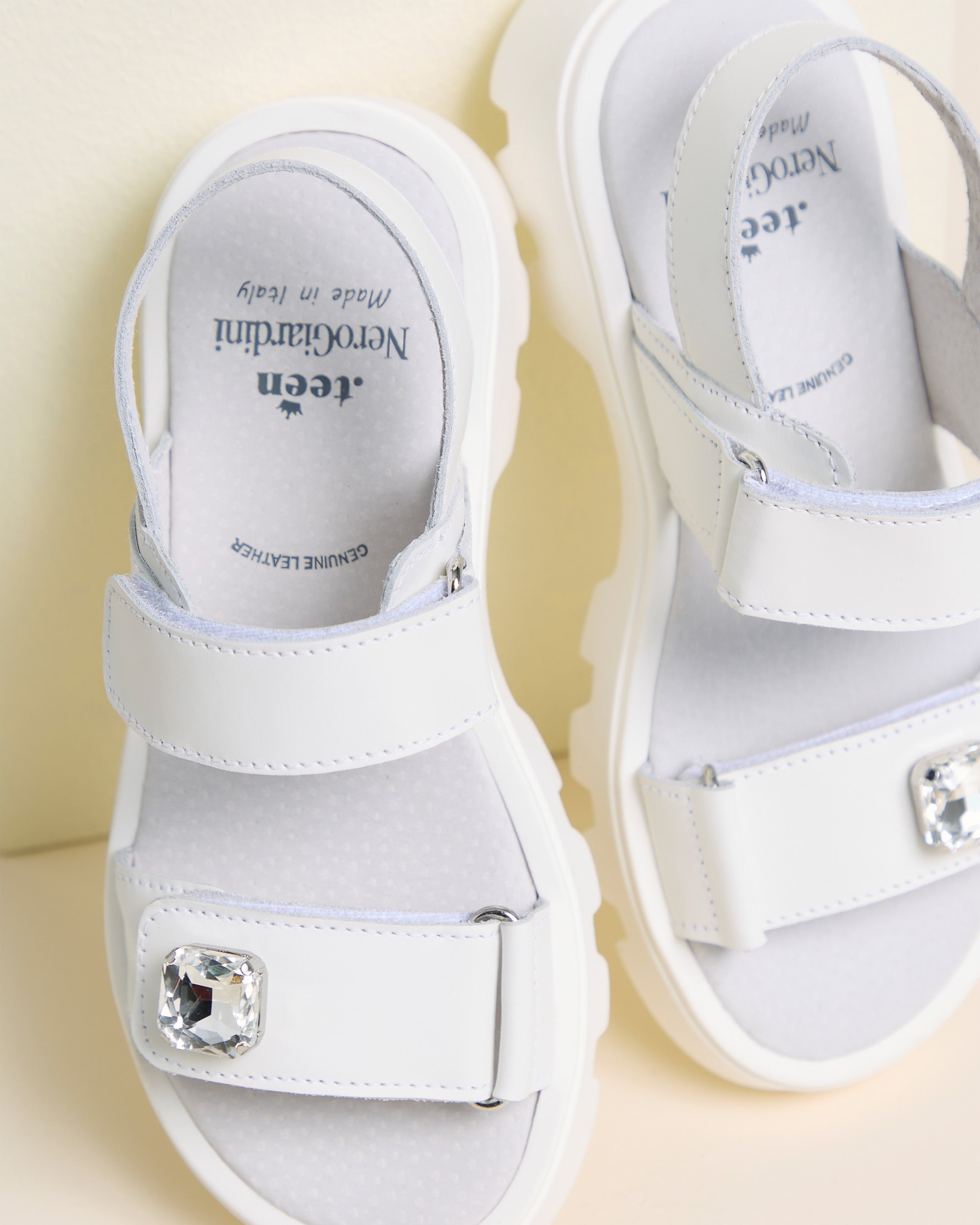 NERO GIARDINI JUNIOR Sandali Bambino - Bianco modello E533353F