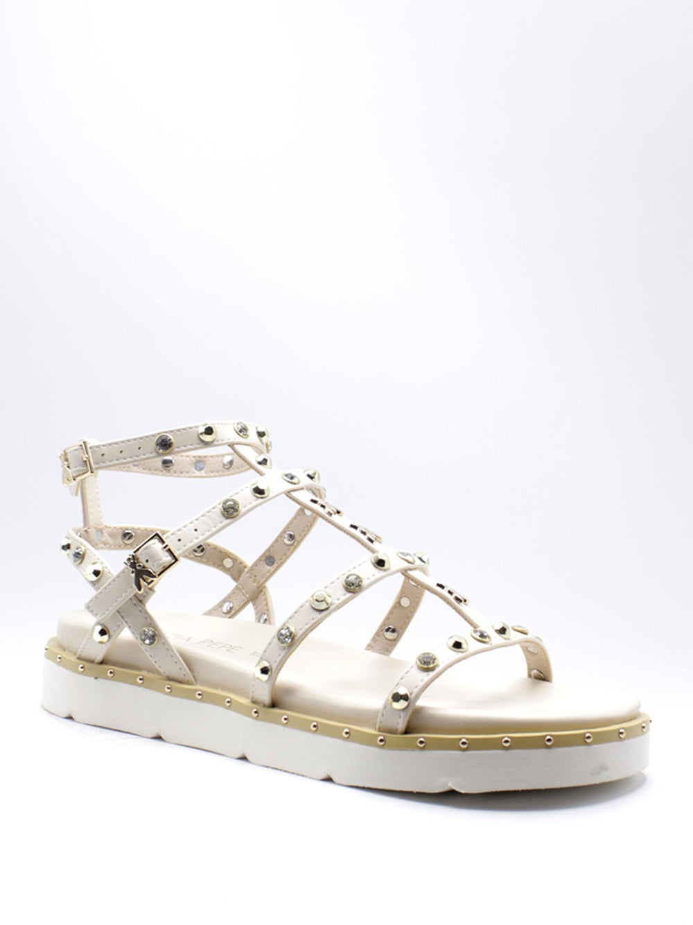 PATRIZIA PEPE Sandali con borchie Donna - Bianco modello PJ347