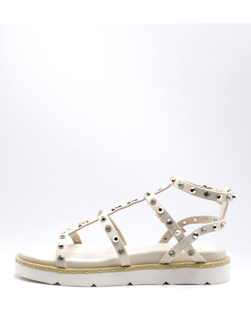 PATRIZIA PEPE Sandali con borchie Donna - Bianco modello PJ347