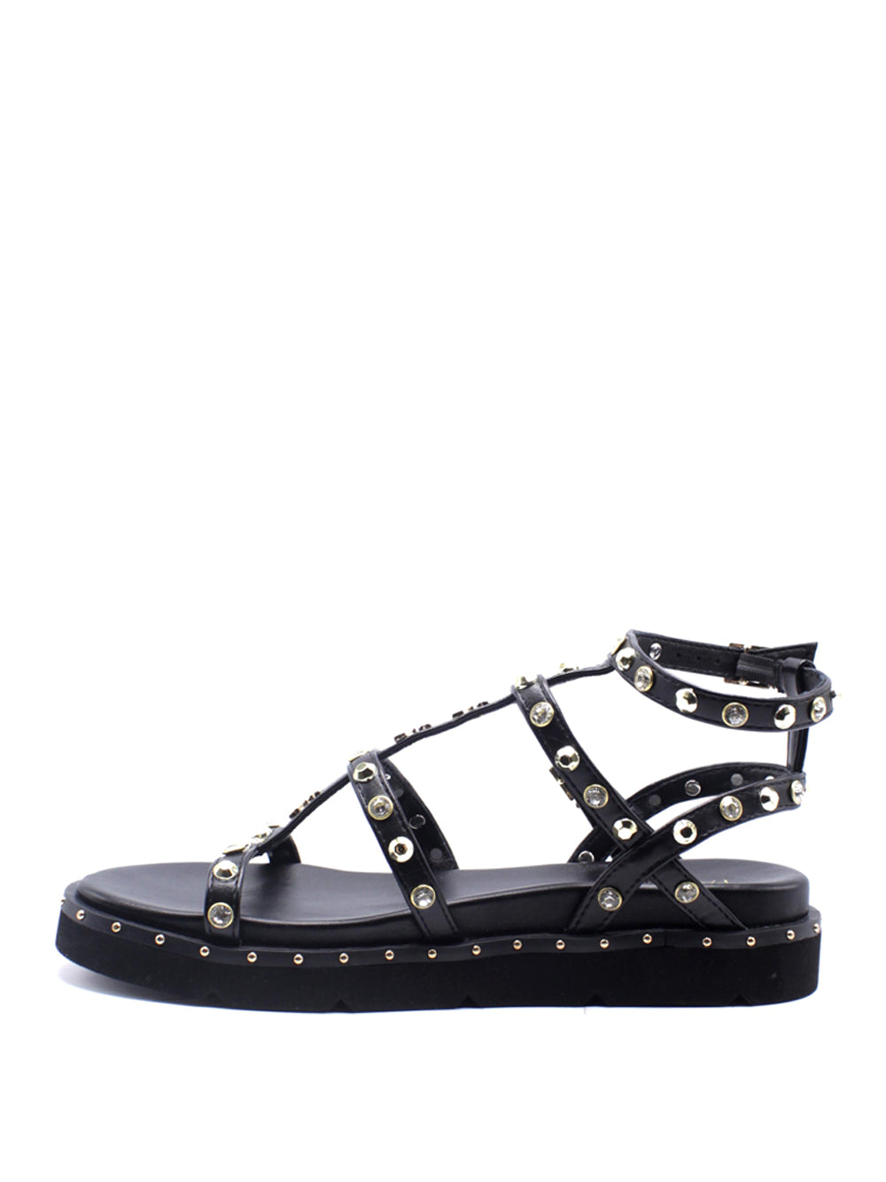 PATRIZIA PEPE Sandali con borchie Donna - Nero modello PJ347