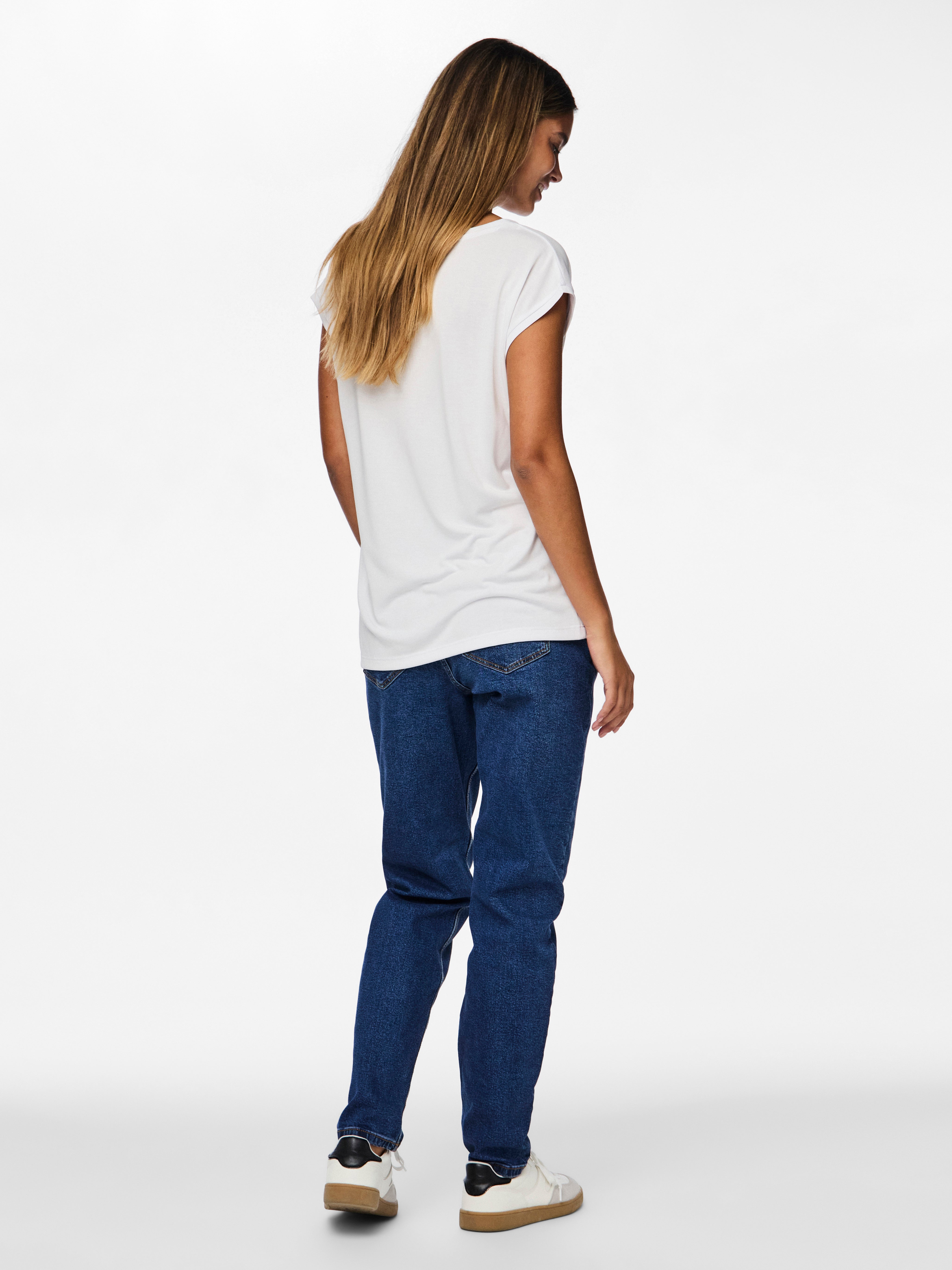 PIECES Top Donna - Bianco modello 17095260