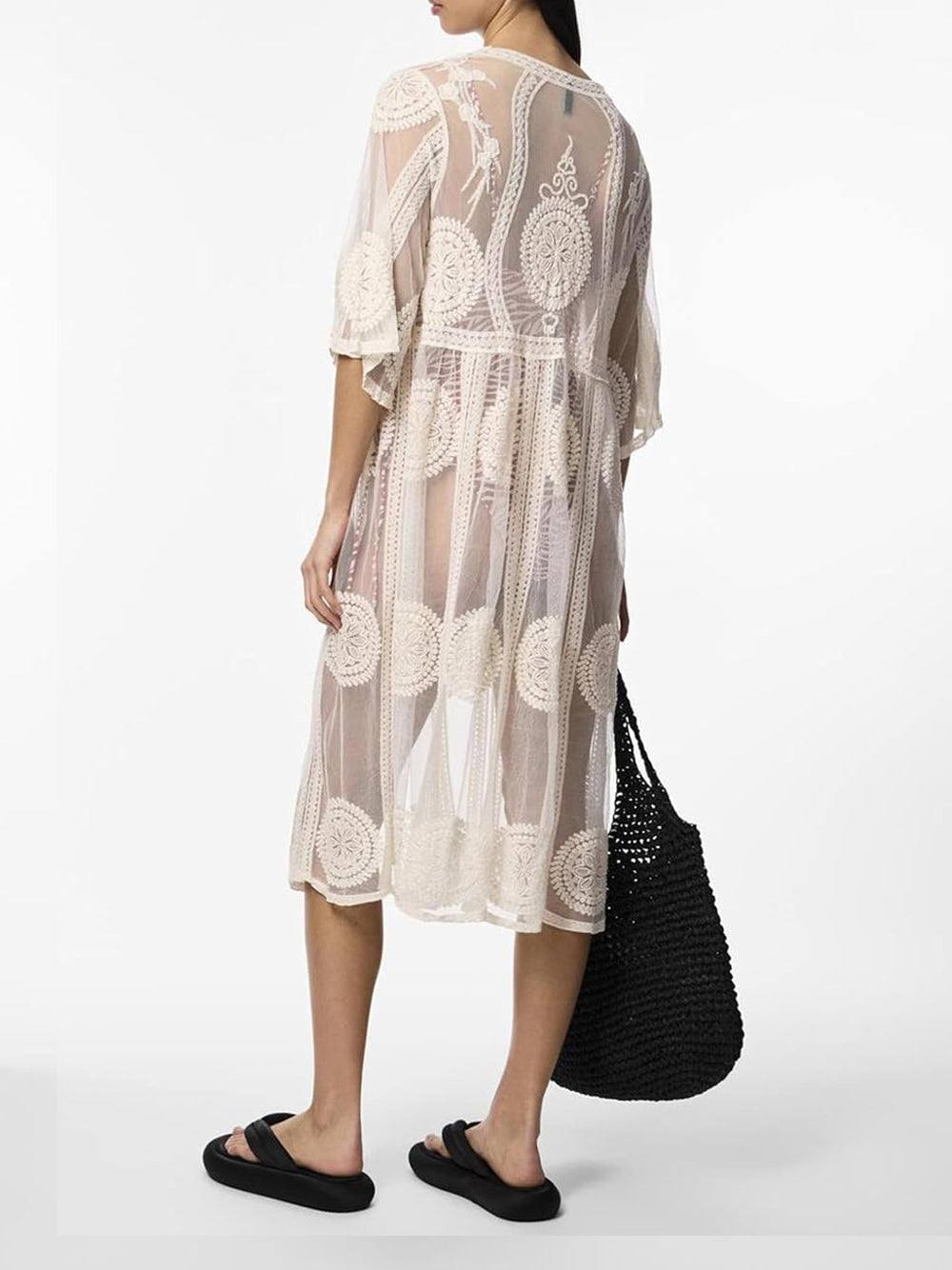 PIECES Abito Donna - Bianco modello 17148289