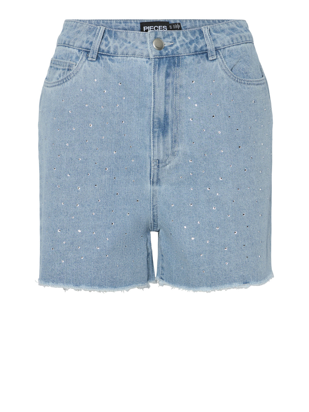 PIECES Shorts Donna - Blu modello 17157412