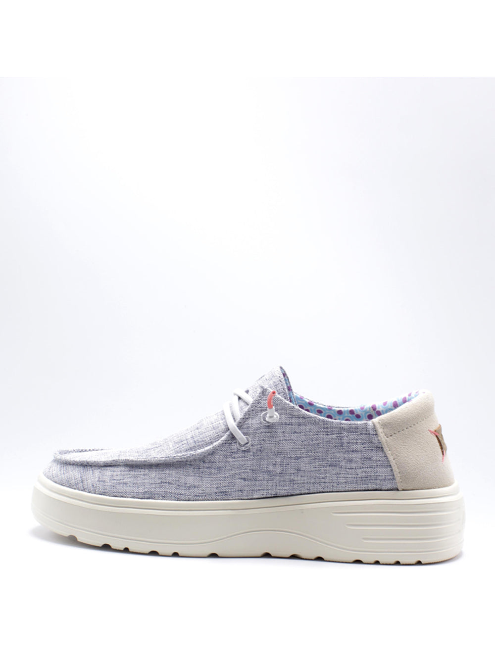 PITAS Sneakers wallabee Donna - Blu modello S25WBOK-PPY