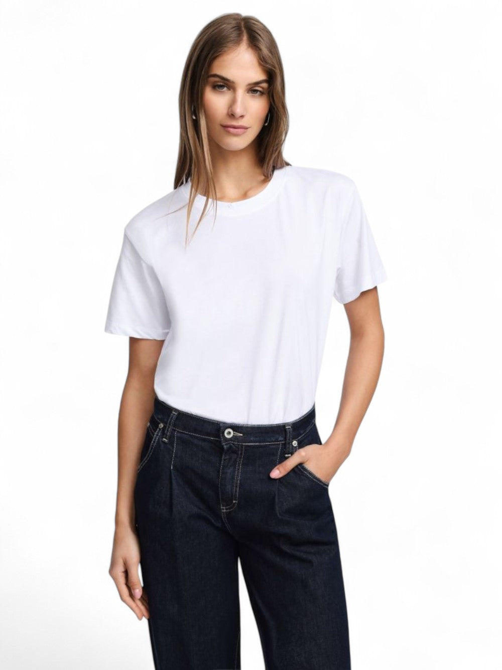 PLEASE T-shirt Donna - Bianco modello T8555MOD30