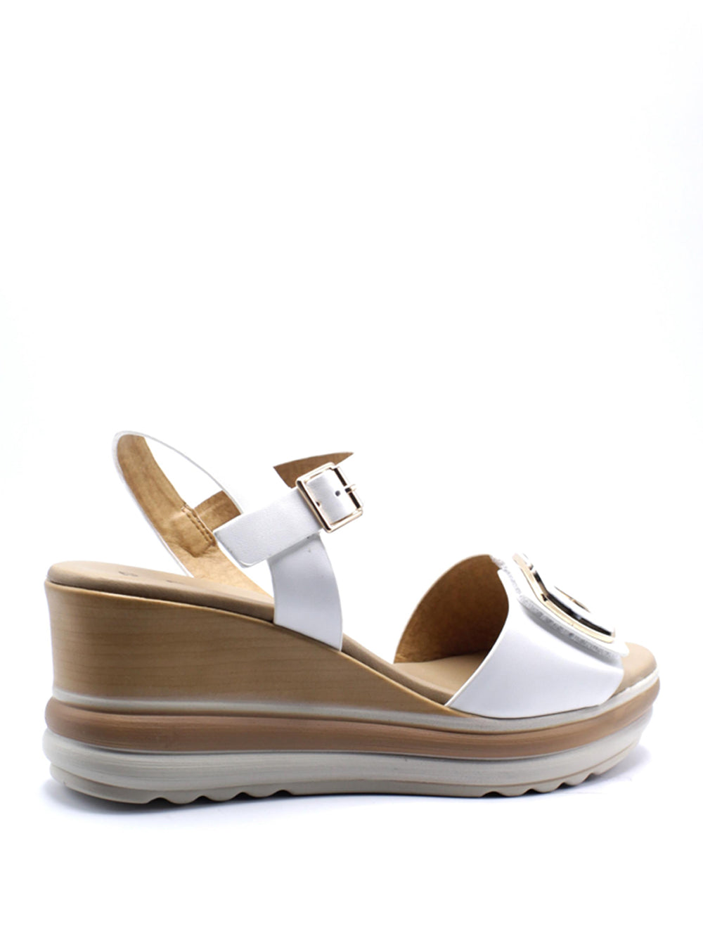 REPO Sandali con zeppa Donna - Bianco modello 20237
