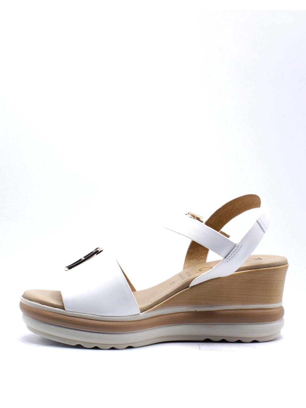 REPO Sandali con zeppa Donna - Bianco modello 20237