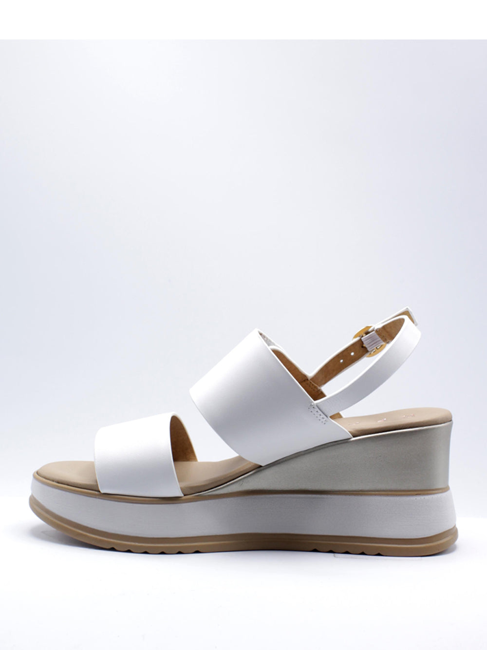 REPO Sandali con zeppa Donna - Bianco modello 21245