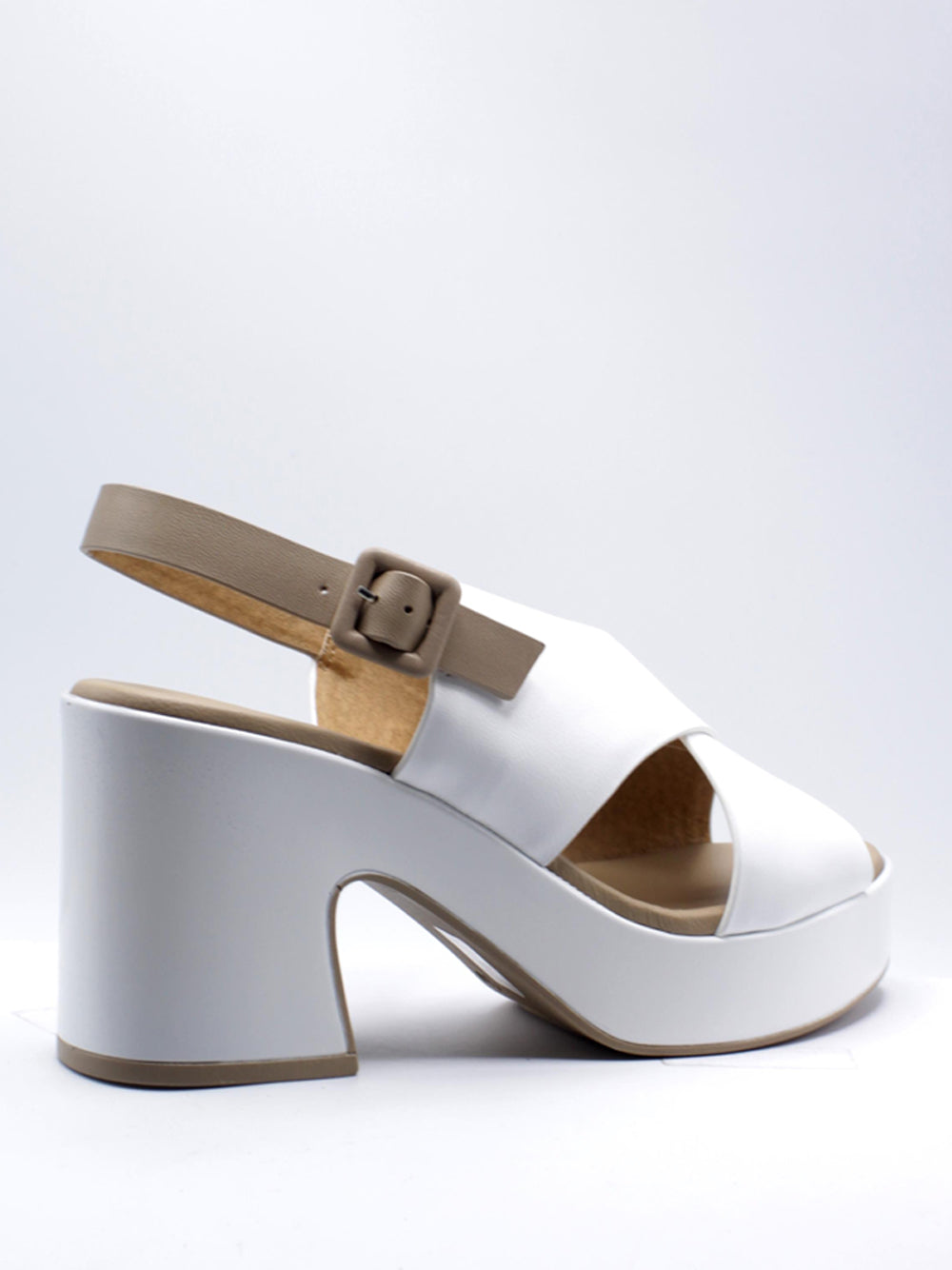 REPO Sandali con tacco Donna - Bianco modello 57274