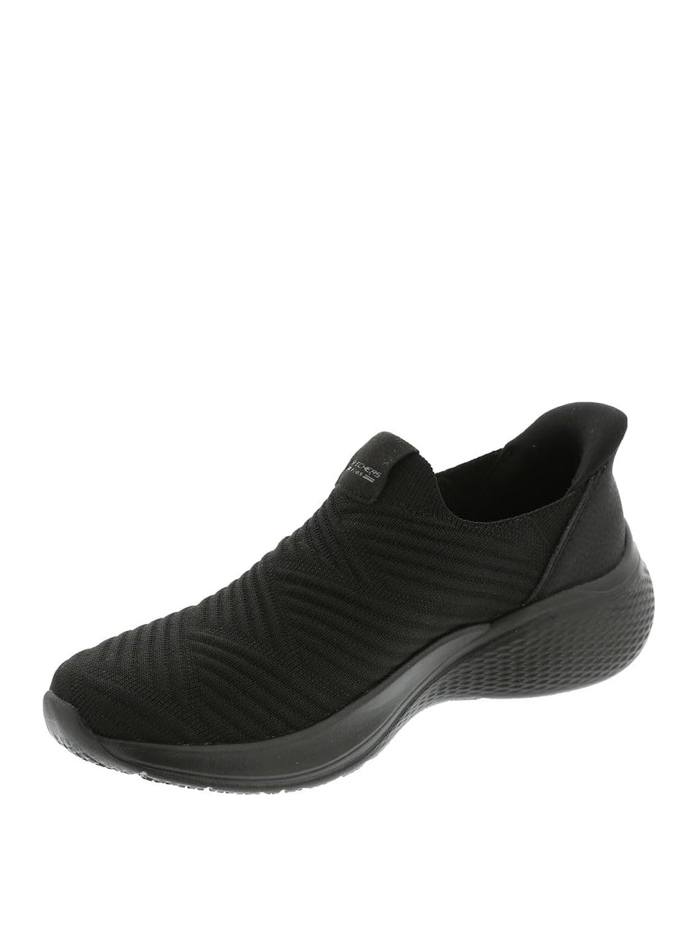 SKECHERS Sneakers slip-in Donna - Nero modello 117508