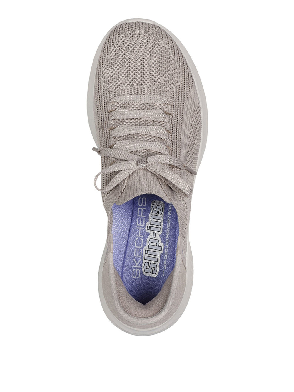 SKECHERS Sneakers slip-in Donna - Taupe modello 149710