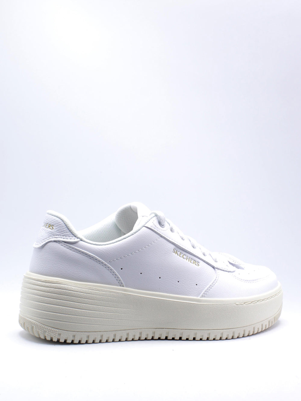 SKECHERS Sneakers platform Donna - Bianco modello 185110