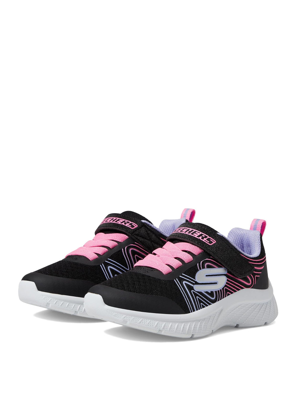 SKECHERS Sneakers con strappi Bambino - Nero modello 303535L