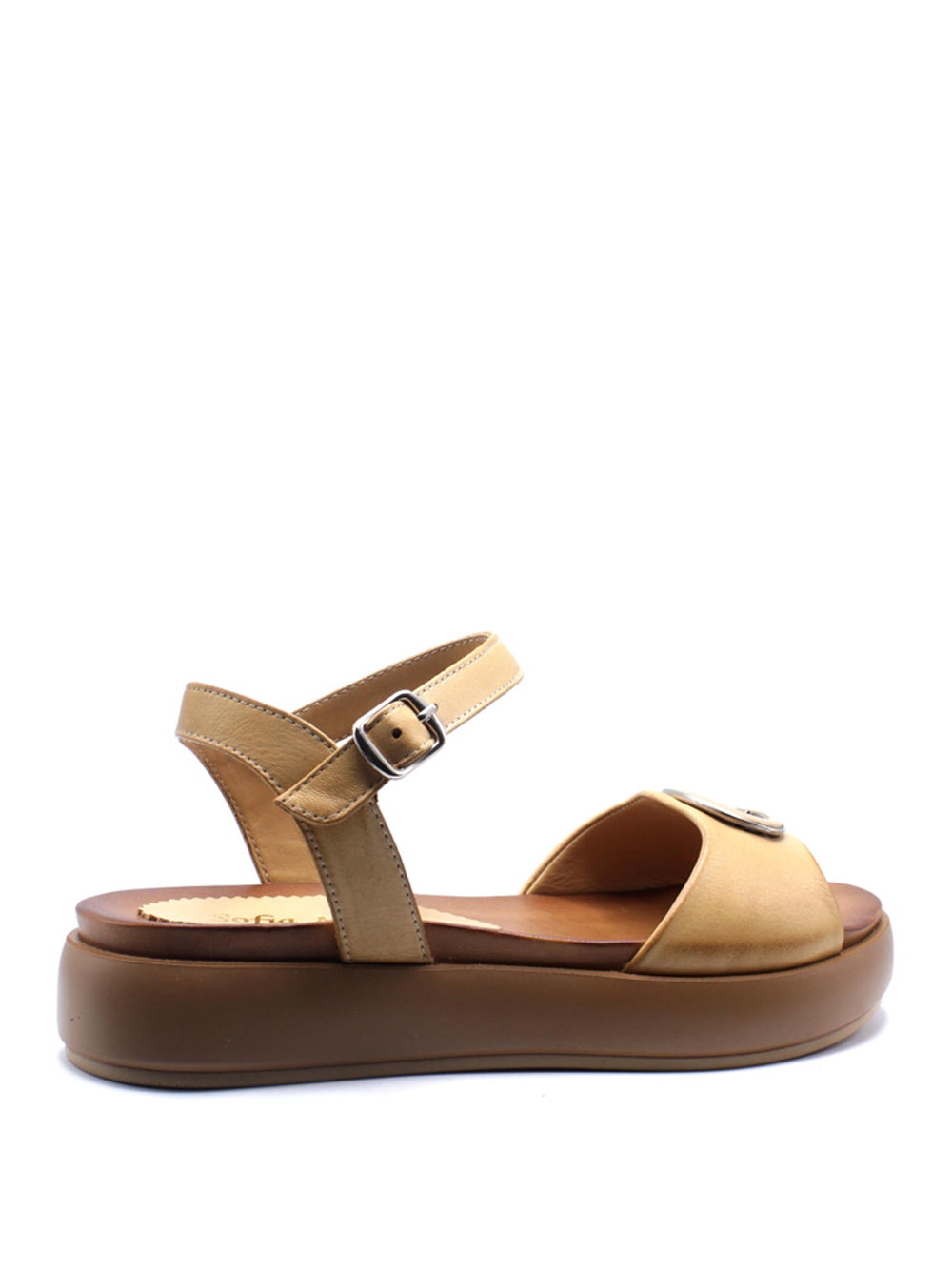 SOFIA MARE Sandali con plateau Donna - Beige modello 11846