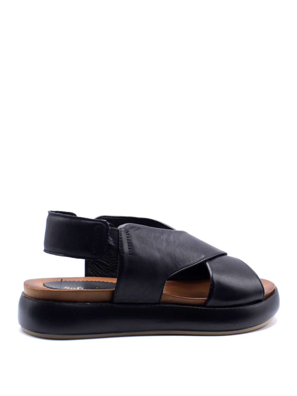 SOFIA MARE Sandali con plateau Donna - Nero modello 11860