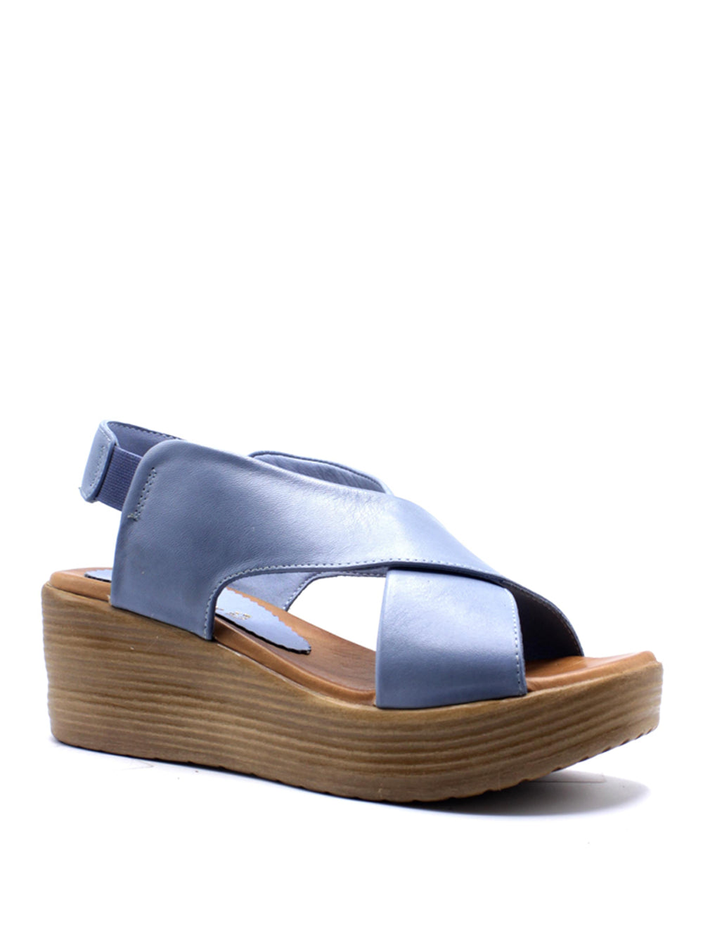 SOFIA MARE Sandali con zeppa Donna - Blu modello 9010
