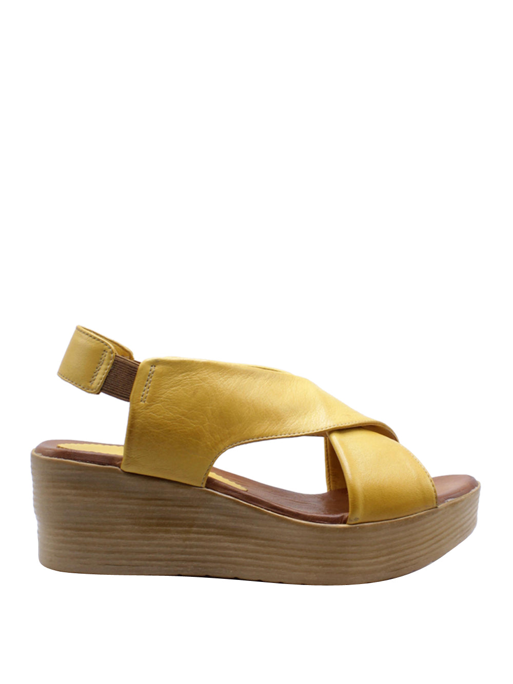 SOFIA MARE Sandali con zeppa Donna - Ocra modello 9010