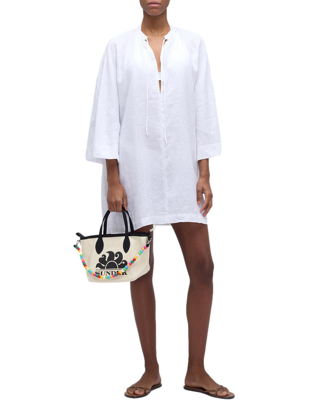 SUNDEK Borsa Da Mare Donna - Beige modello AW024ABCA500