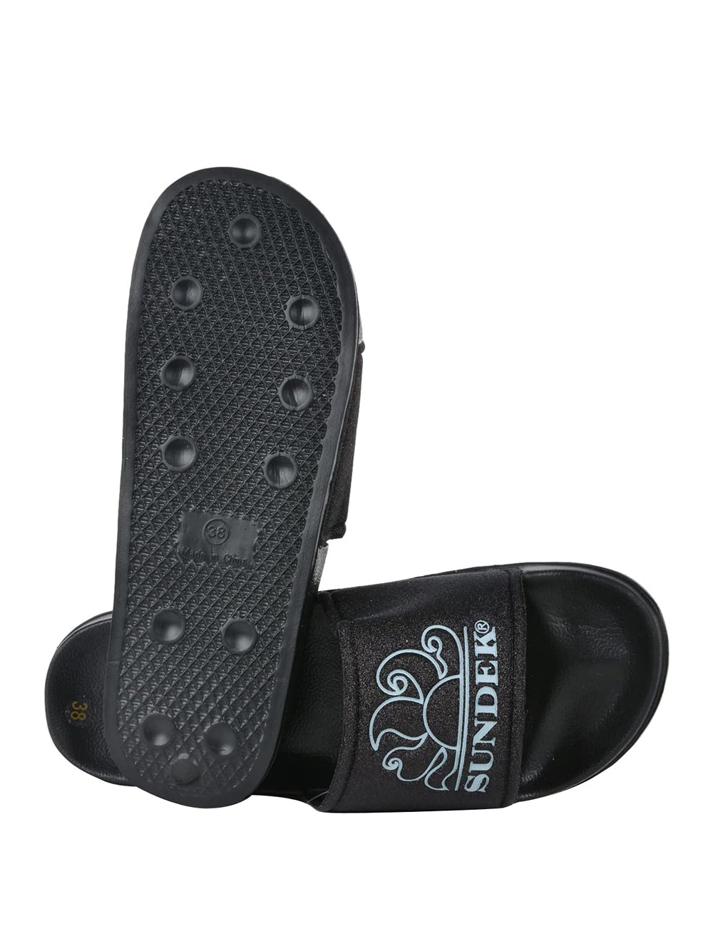 SUNDEK Ciabatte slide Donna - Nero modello AW399ASPV100